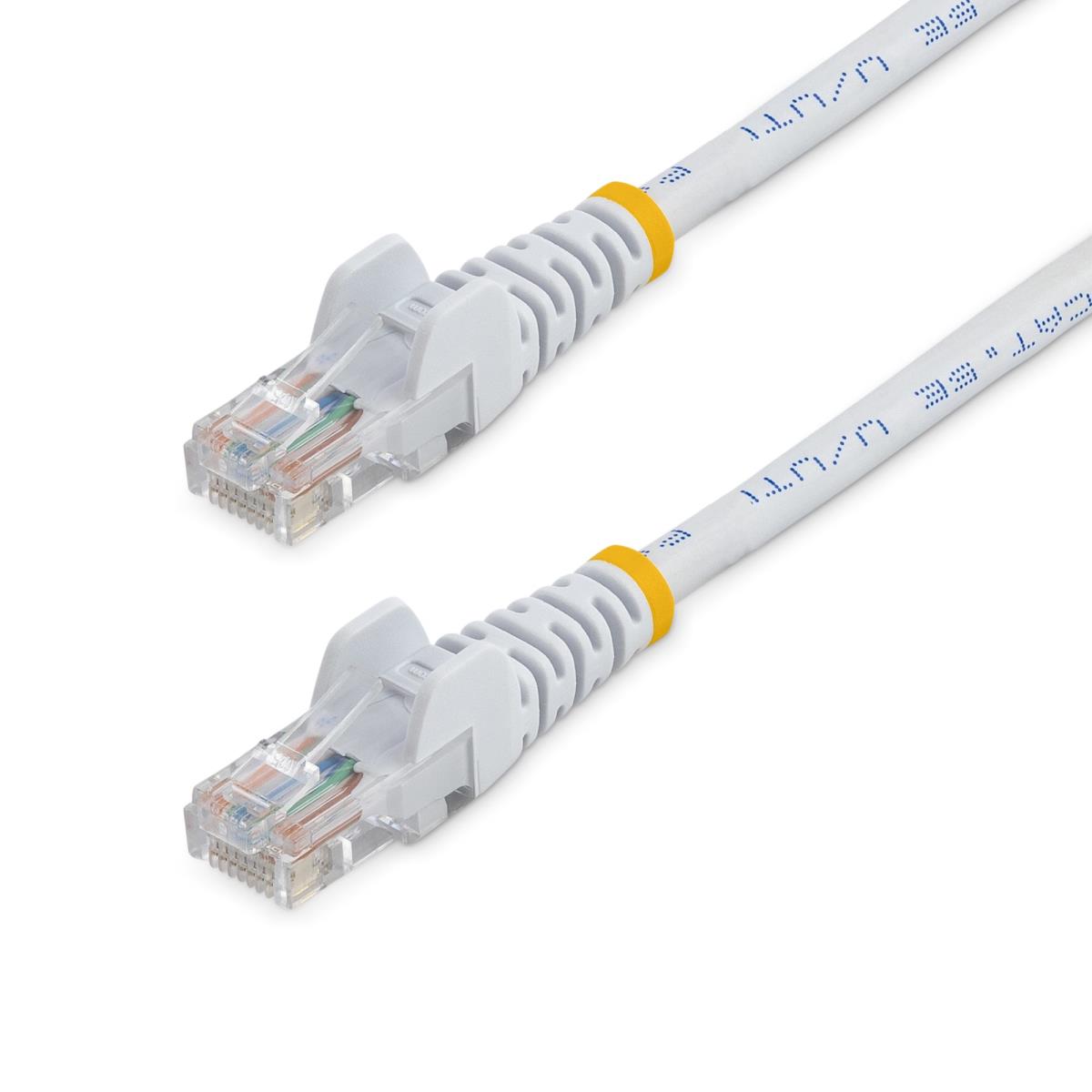 STARTECH.COM Patch Cable - Cat 5e - Utp - Snagless - 5m - White