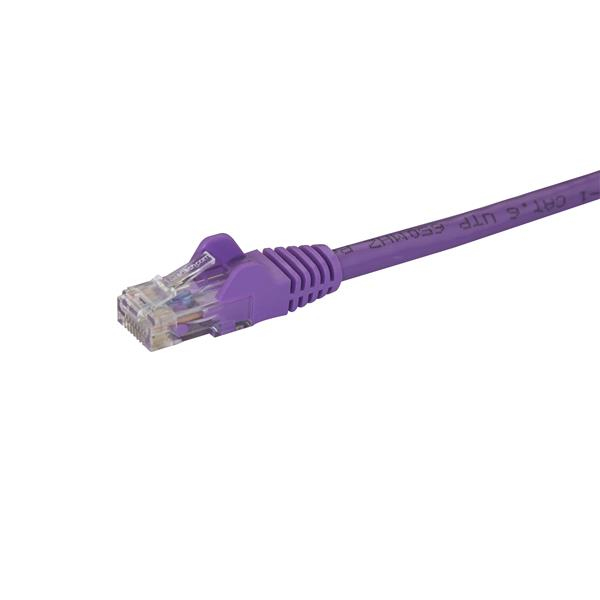 STARTECH.COM Patch Cable - CAT6 - Utp - Snagless - 10m - Purple