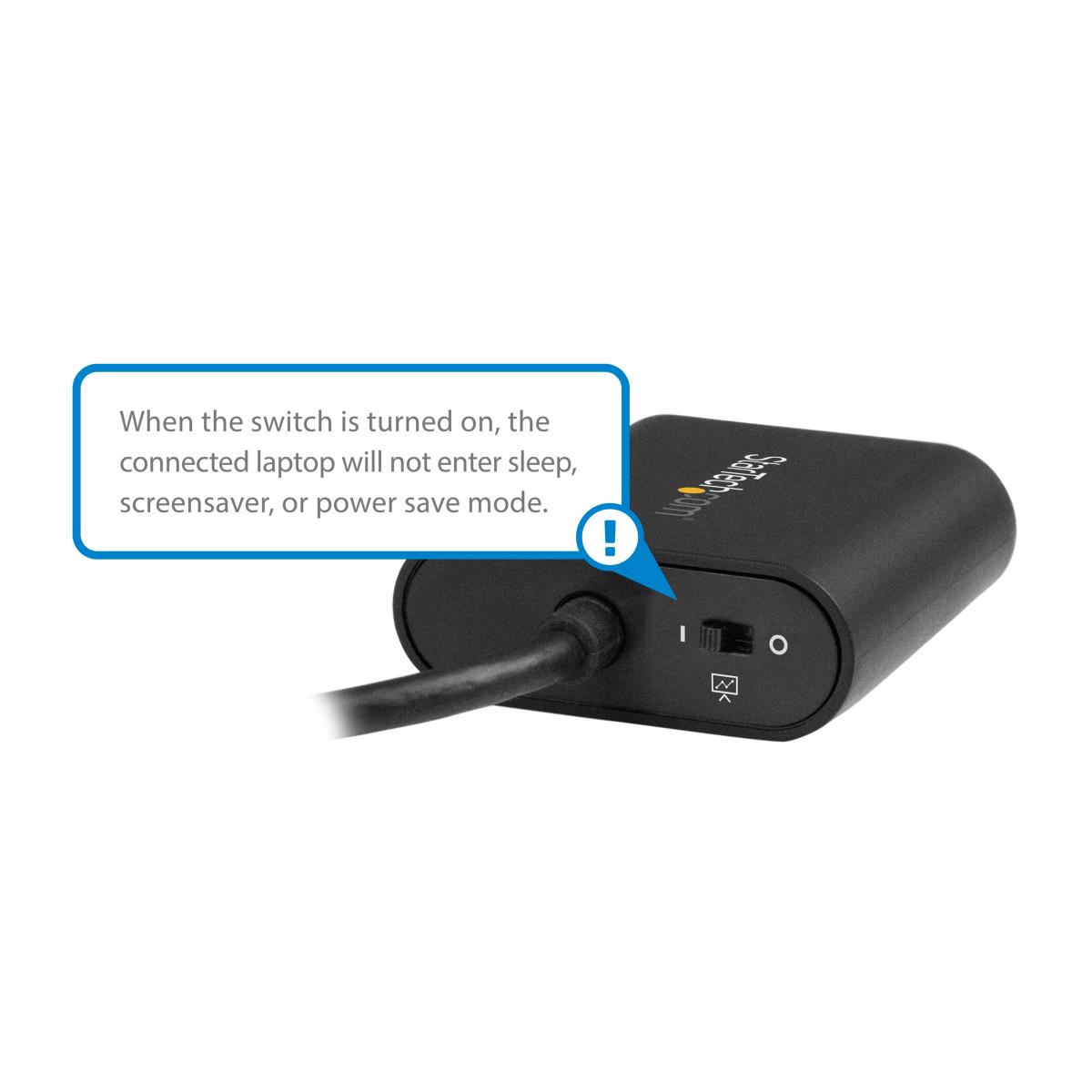 STARTECH.COM USB-c To Vga Adapter - With Presentation Mode Switch - 1920x1200