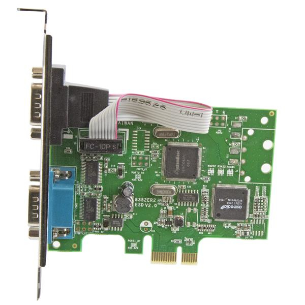STARTECH.COM Serial Card Rs232 - 2-port W/ 16c1050 Uart - Pci-e