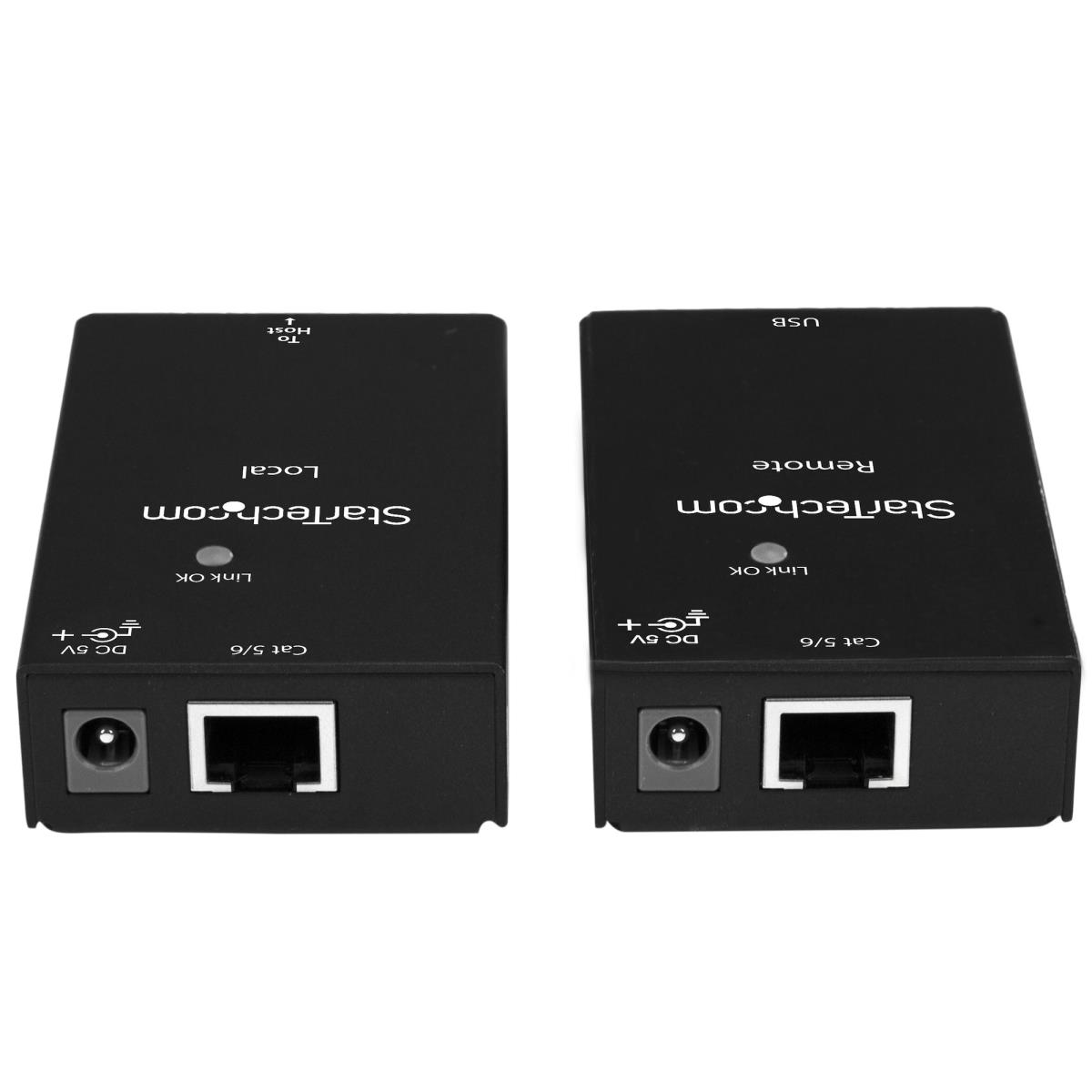 STARTECH.COM USB Extender Kit 1port - USB To Ethernet Extender - USB 2.0