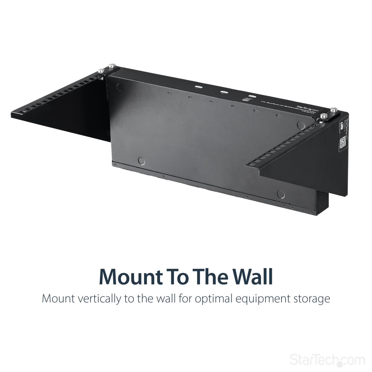 STARTECH.COM Vertical Wall-mount Server Rack - Solid Steel - 6u