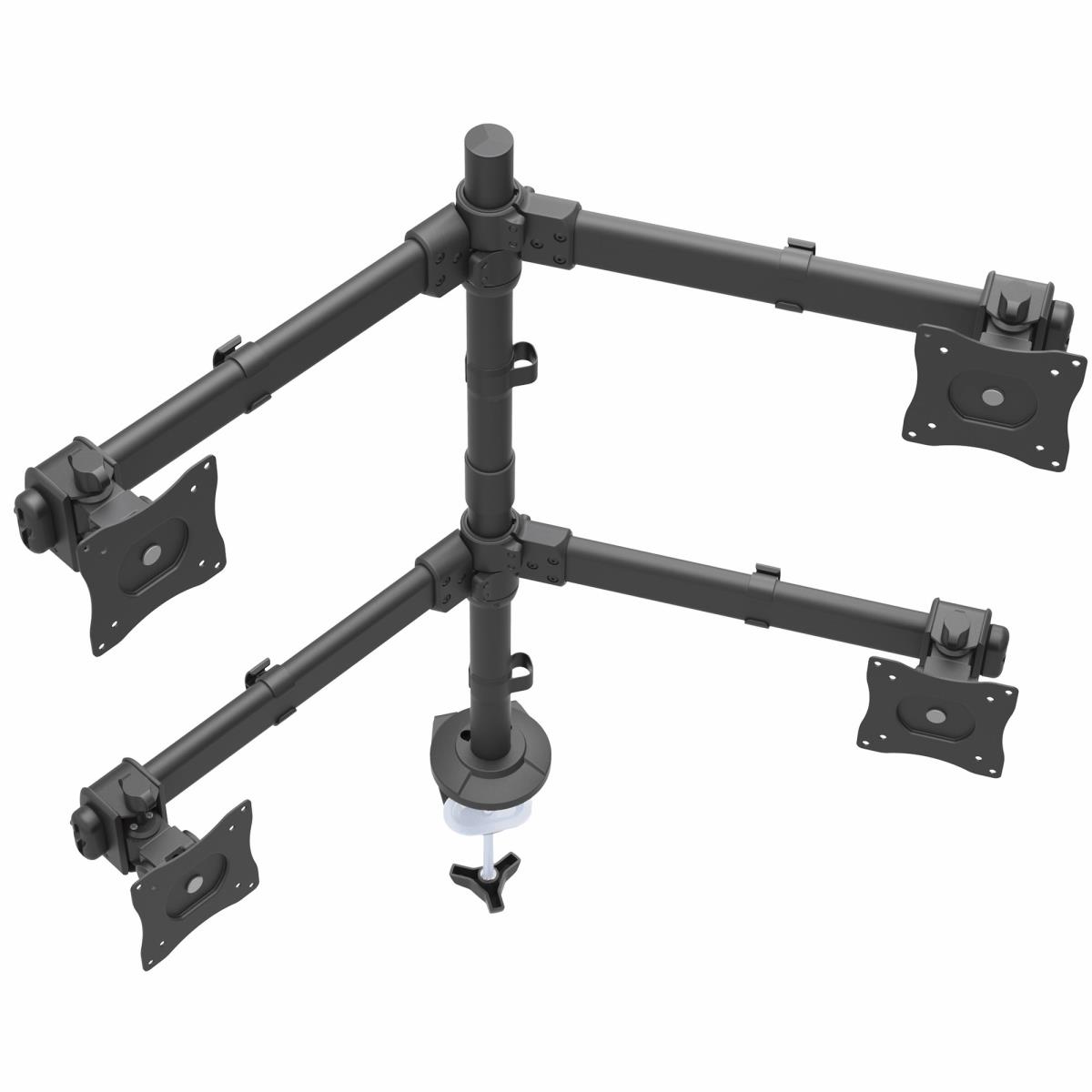 STARTECH.COM Desk Mount Quad Monitor Arm - Articulating - Heavy Duty Steel