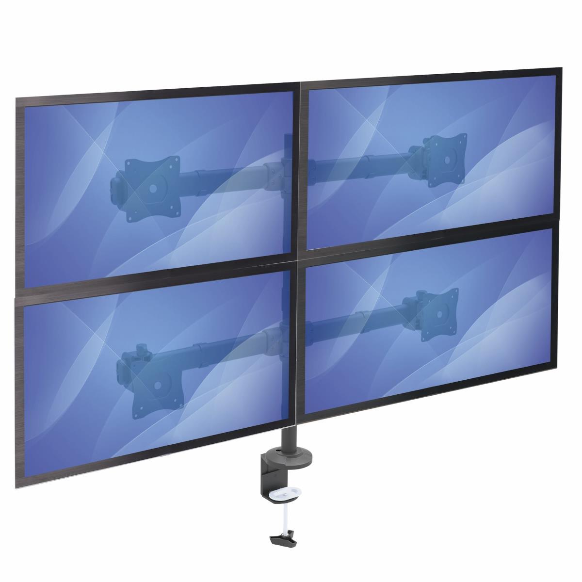 STARTECH.COM Desk Mount Quad Monitor Arm - Articulating - Heavy Duty Steel