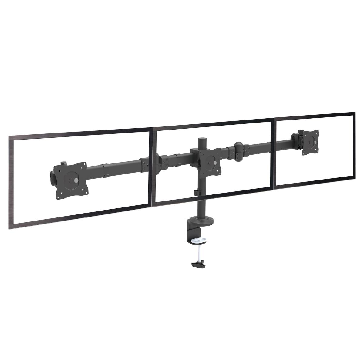 STARTECH.COM Triple-monitor Mount - Steel - Articulating Arms-height Adjust