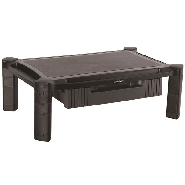 STARTECH.COM Computer Monitor Riser Stand Large-drawer-height Adjustable