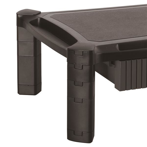 STARTECH.COM Computer Monitor Riser Stand Large-drawer-height Adjustable