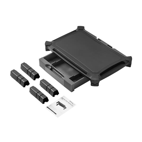 STARTECH.COM Computer Monitor Riser Stand Large-drawer-height Adjustable