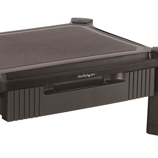 STARTECH.COM Computer Monitor Riser Stand With Drawer - Height Adjustable