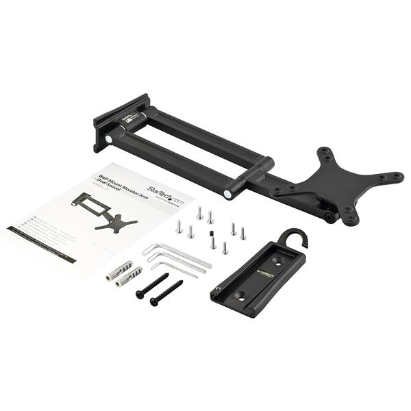 STARTECH.COM Wall Mount Monitor Arm - For Up To 27in Monitor/tv - Dual Swivel