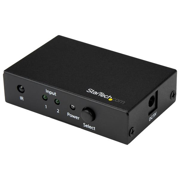 STARTECH.COM Hdmi Video Switch 2x1 - 4k60 2-port Hdmi Switcher - 4k 60 Hz