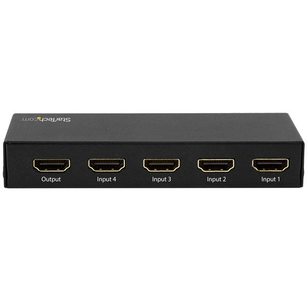 STARTECH.COM Hdmi Video Switch 4x1 - 4k60 4-port Hdmi Switcher - 4k 60 Hz