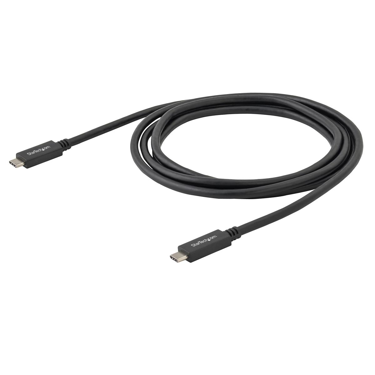 STARTECH.COM USB-c Cable With Power Delivery (3a) - M/m - 2m