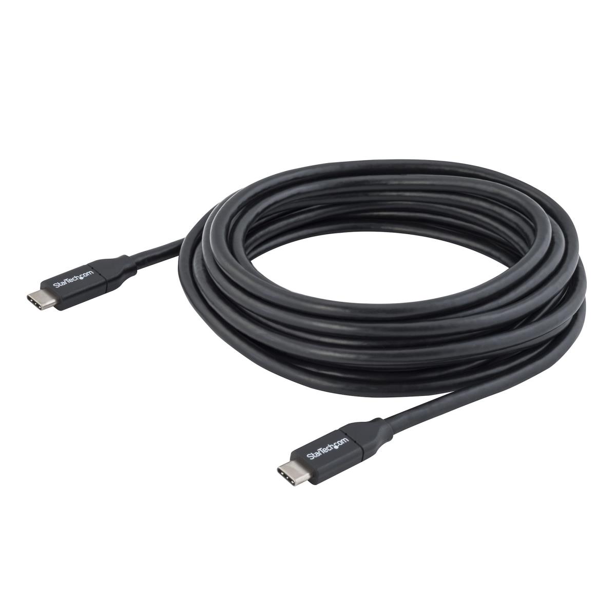 STARTECH.COM USB-c To USB-c Cable W/ 5a Pd - M/m USB 2.0 - USB-if Certified - 4m
