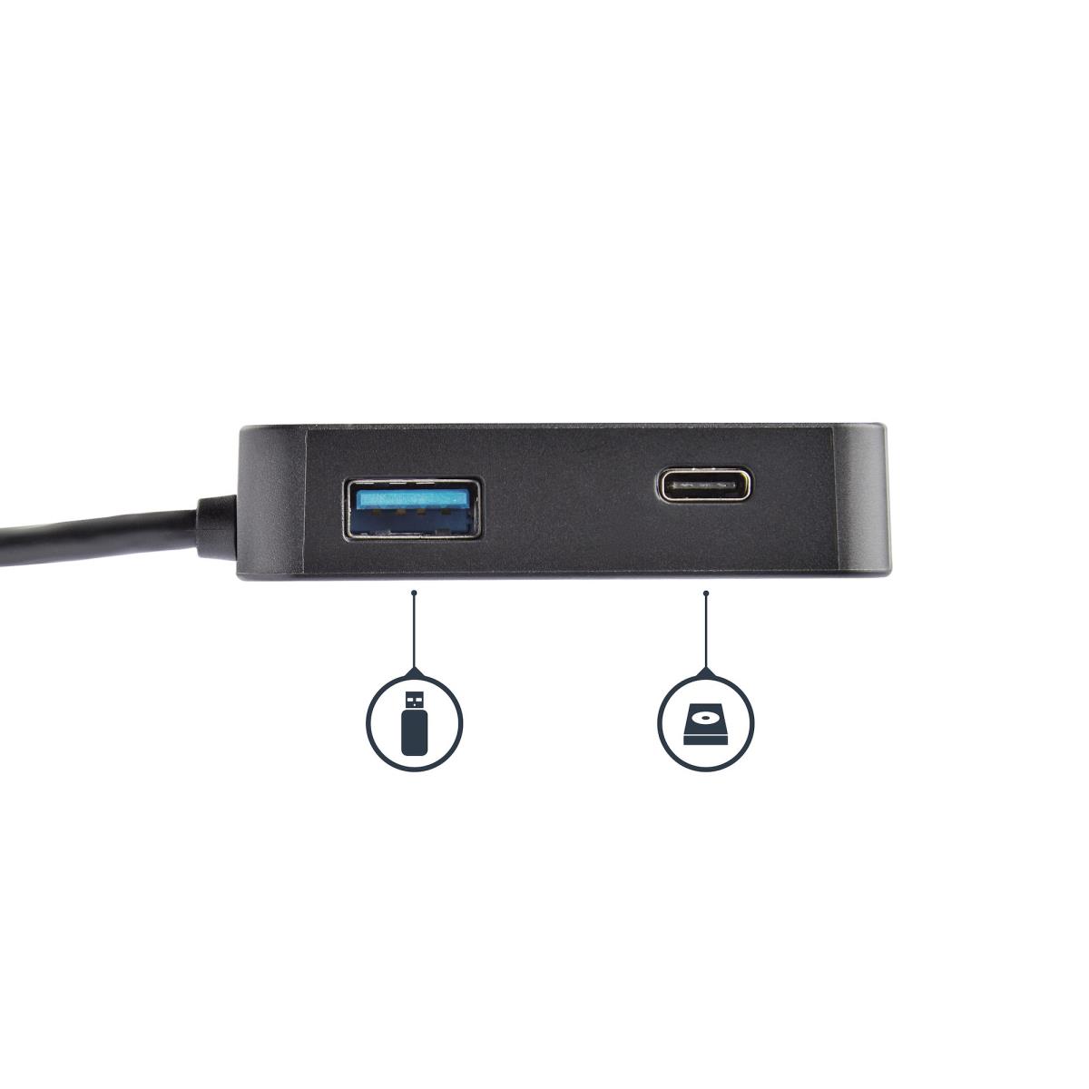 STARTECH.COM USB-c Multiport Adapter - With 4k Hdmi Gbe USB-c USB-a Ports
