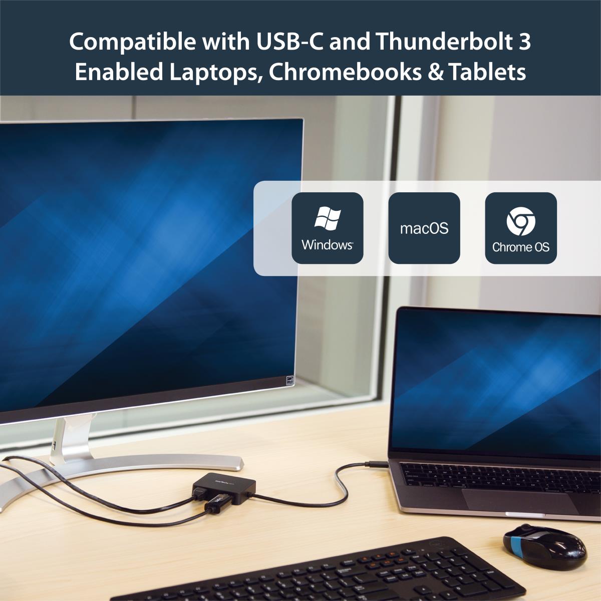 STARTECH.COM USB-c Multiport Adapter - With 4k Hdmi Gbe USB-c USB-a Ports