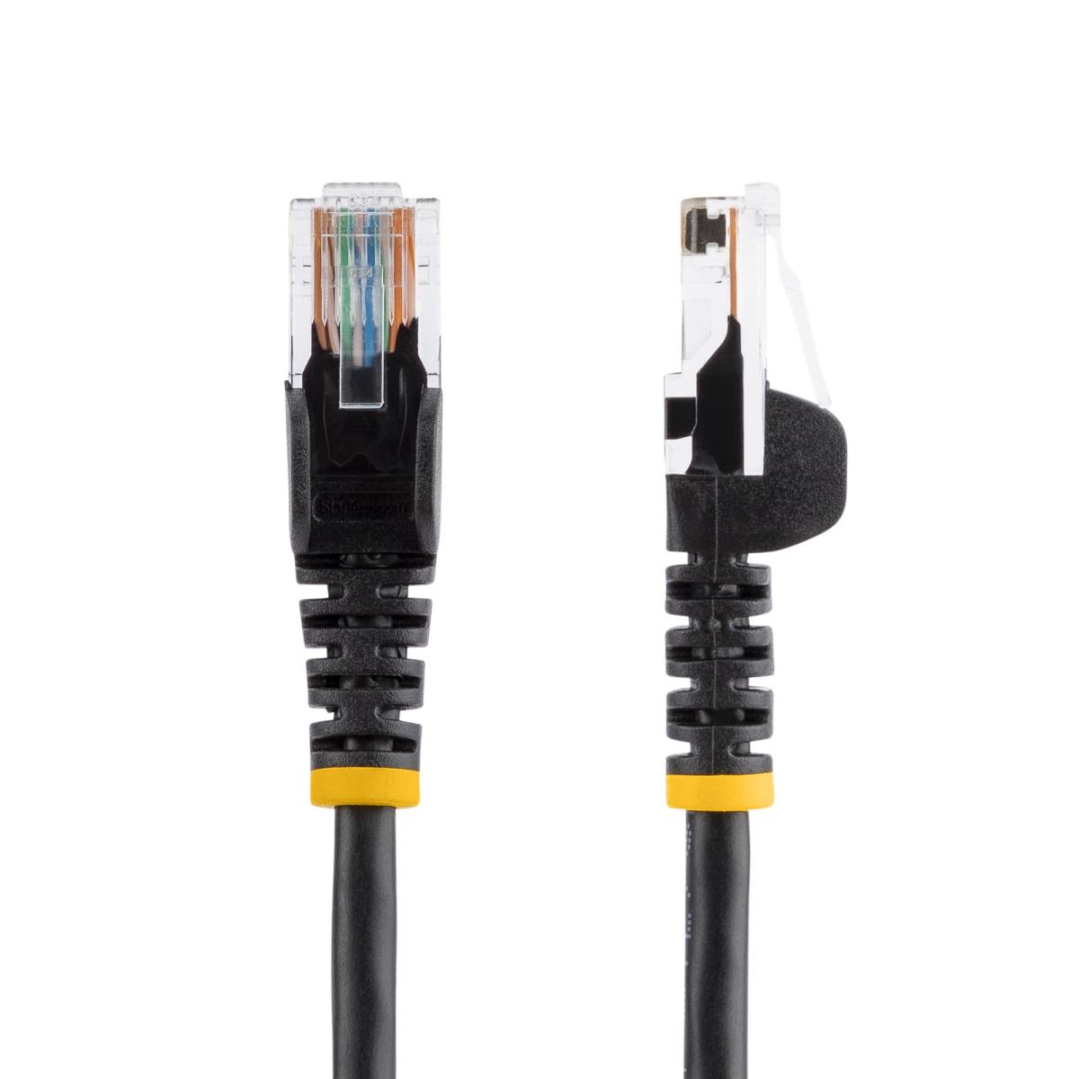 STARTECH.COM Patch Cable - Cat 5e - Utp - Snagless - 7m - Black