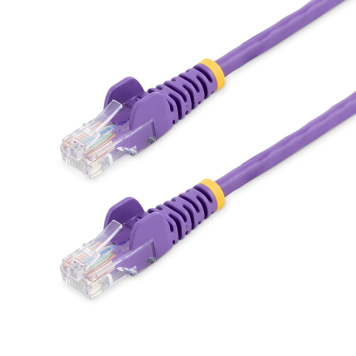 STARTECH.COM Patch Cable - Cat 5e - Utp - Snagless - 10m - Purple