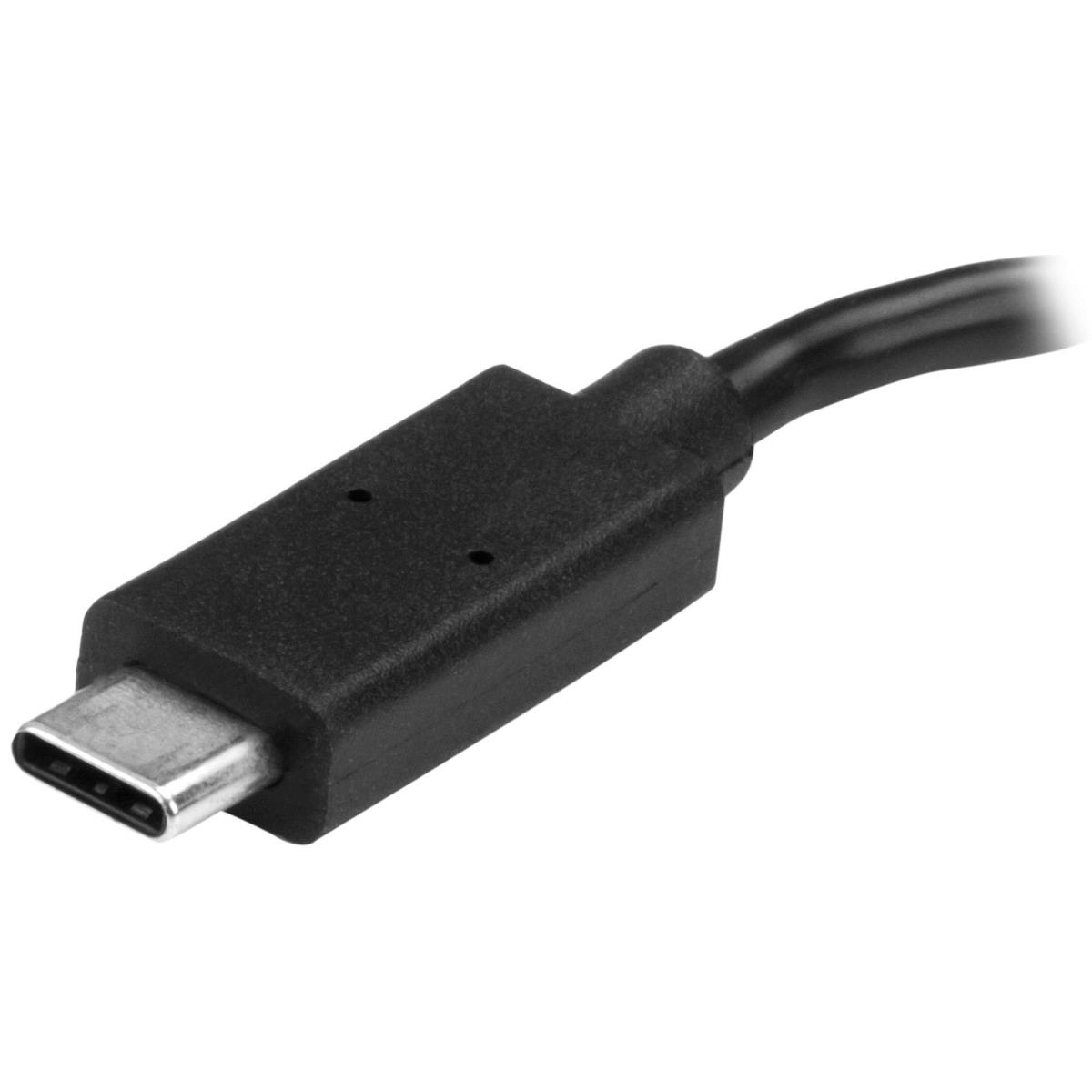 STARTECH.COM USB C Hub 4port With Power Adapter - Type C To A - USB 3.0