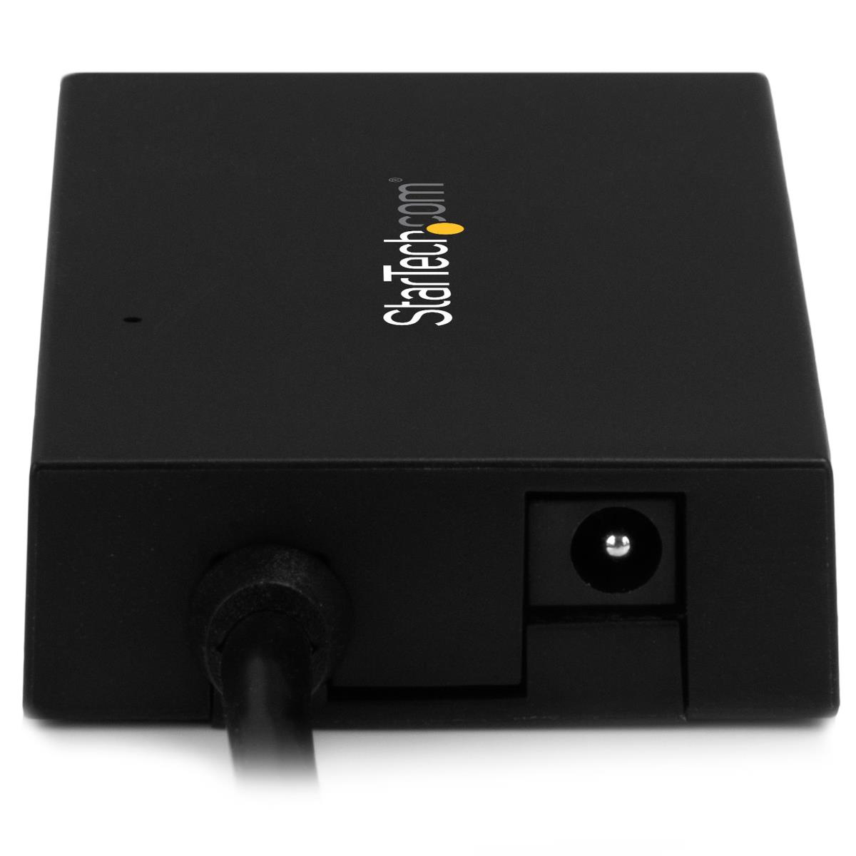 STARTECH.COM USB C Hub 4port With Power Adapter - Type C To A - USB 3.0