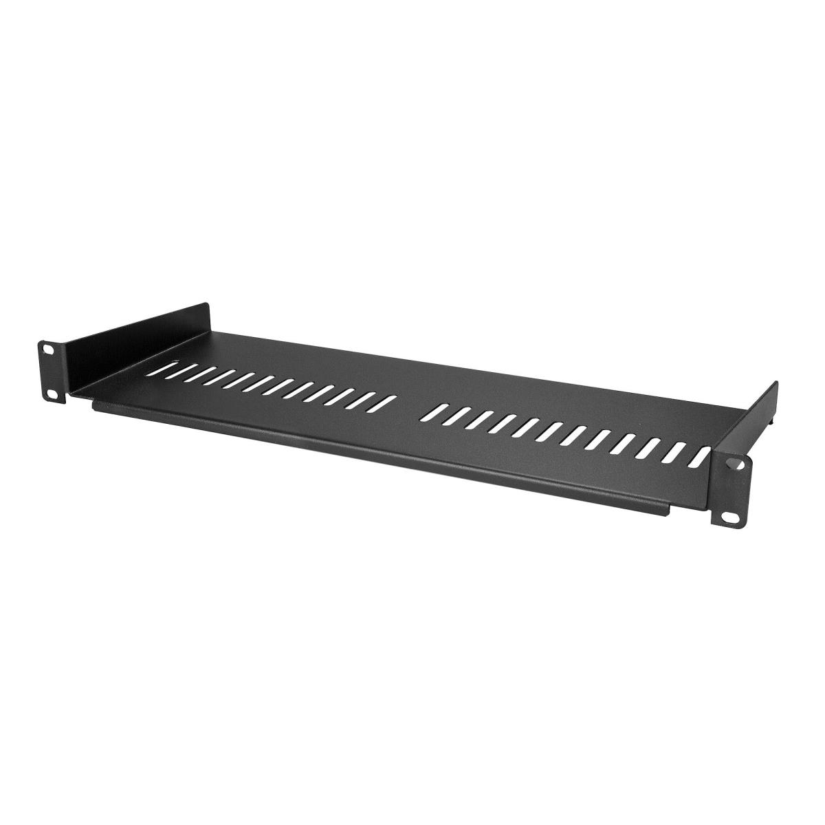 STARTECH.COM Vented 1u Rack Shelf - 7in 177.8 Mm Deep 1u Shelf - Vented