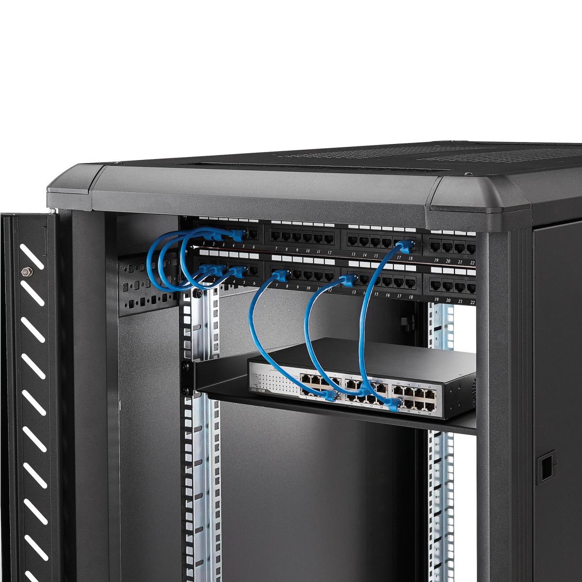 STARTECH.COM Server Rack Shelf 1u - 10in 254mm Deep Shelf - 1u Rack Shelf