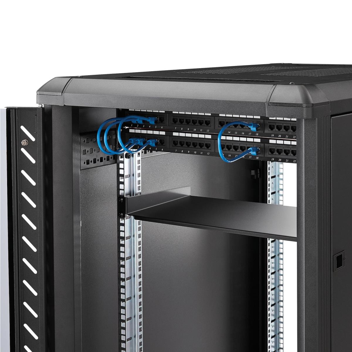 STARTECH.COM Server Rack Shelf 1u - 10in 254mm Deep Shelf - 1u Rack Shelf