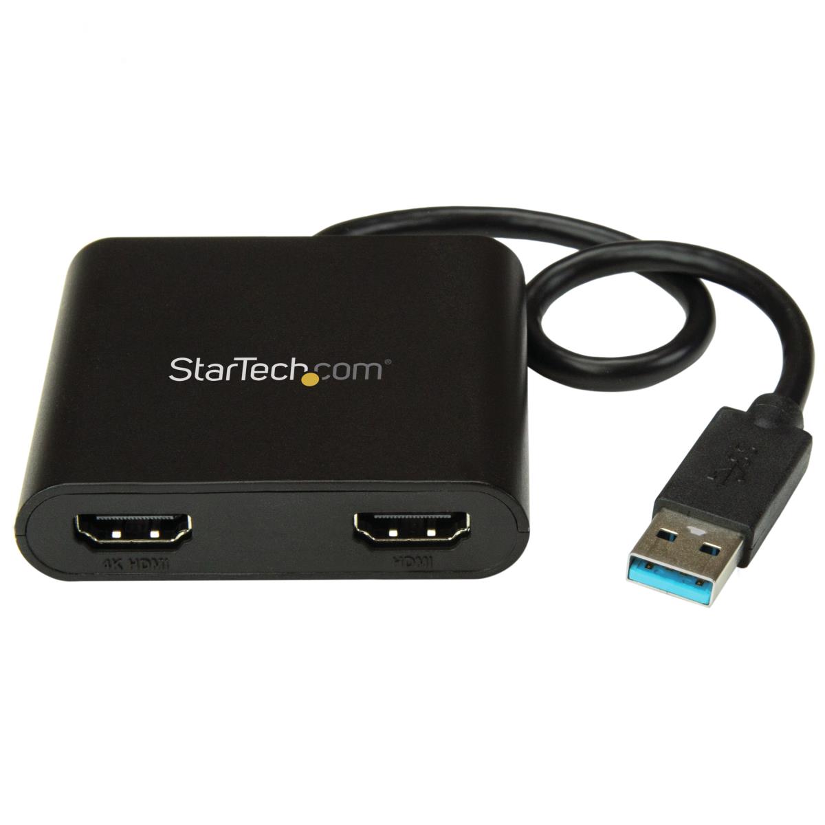 STARTECH.COM USB To Dual Hdmi Adapter - 4k