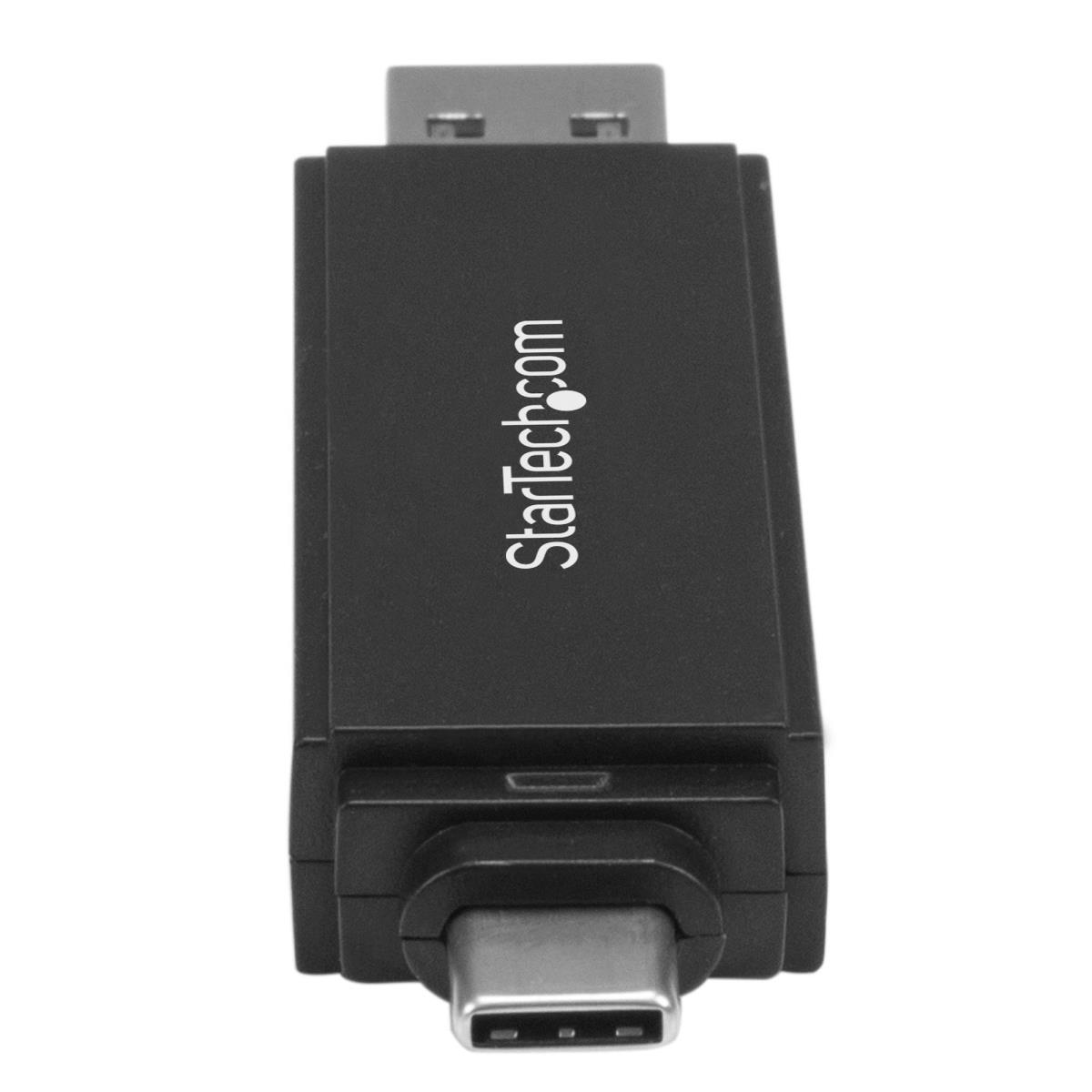 STARTECH.COM Sd / Microsd Card Reader - For USB-c And USB-a Enabled Devices  In