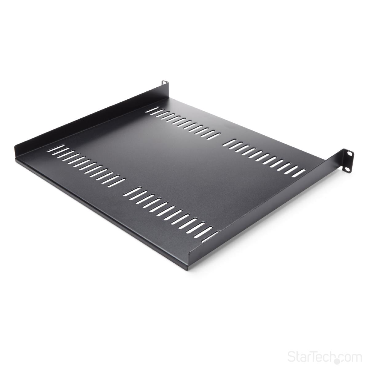 STARTECH.COM 1u Vented Rack Shelf - 16 In 177.8 Mm Deep 1u Shelf - Vented