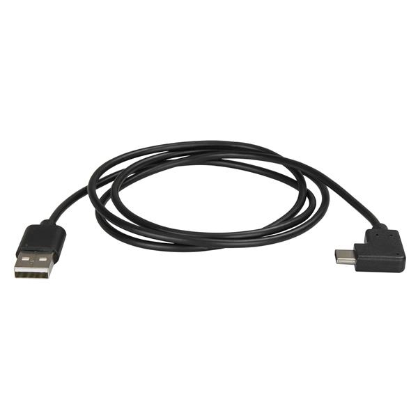 STARTECH.COM USB-a To USB-c Cable - Right-angle - M/m - USB 2.0 1m