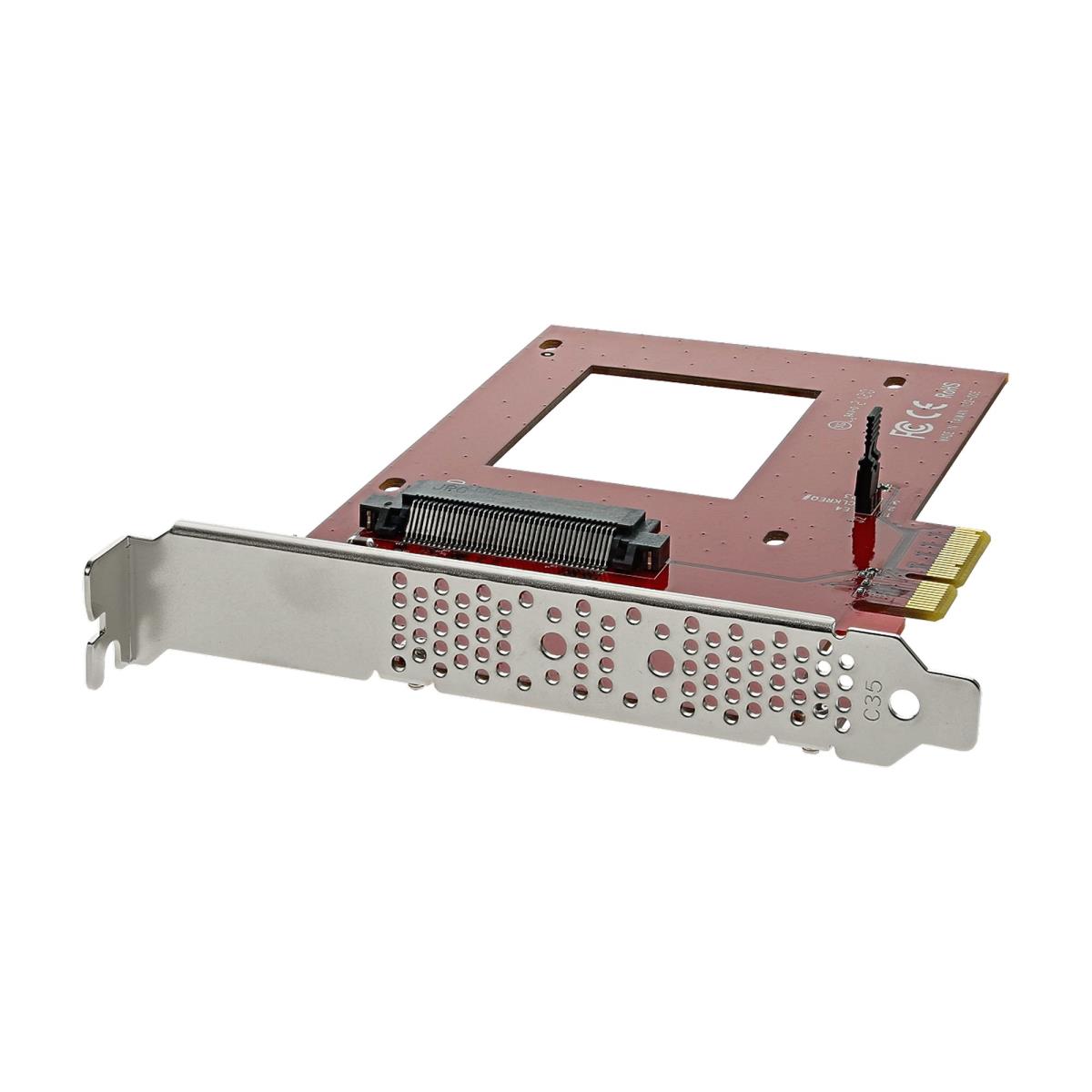 STARTECH.COM U.2 To Pci-e Adapter For 2.5in U.2 Nvme SSD - Sff-8639 - X4 Pci-e 3.0