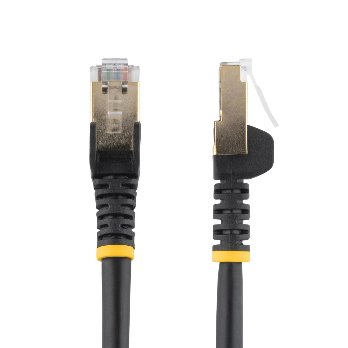 STARTECH.COM Patch Cable - CAT6a - Stp - 50cm - Black