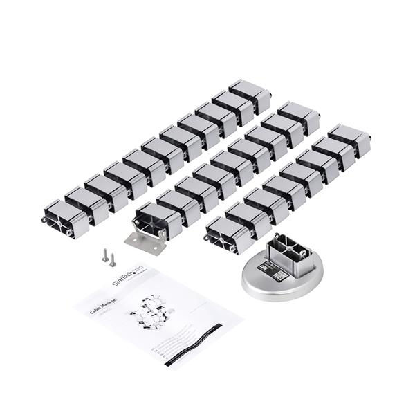 STARTECH.COM Cable Management Spine-cable Organizer-flexible & Adjustable