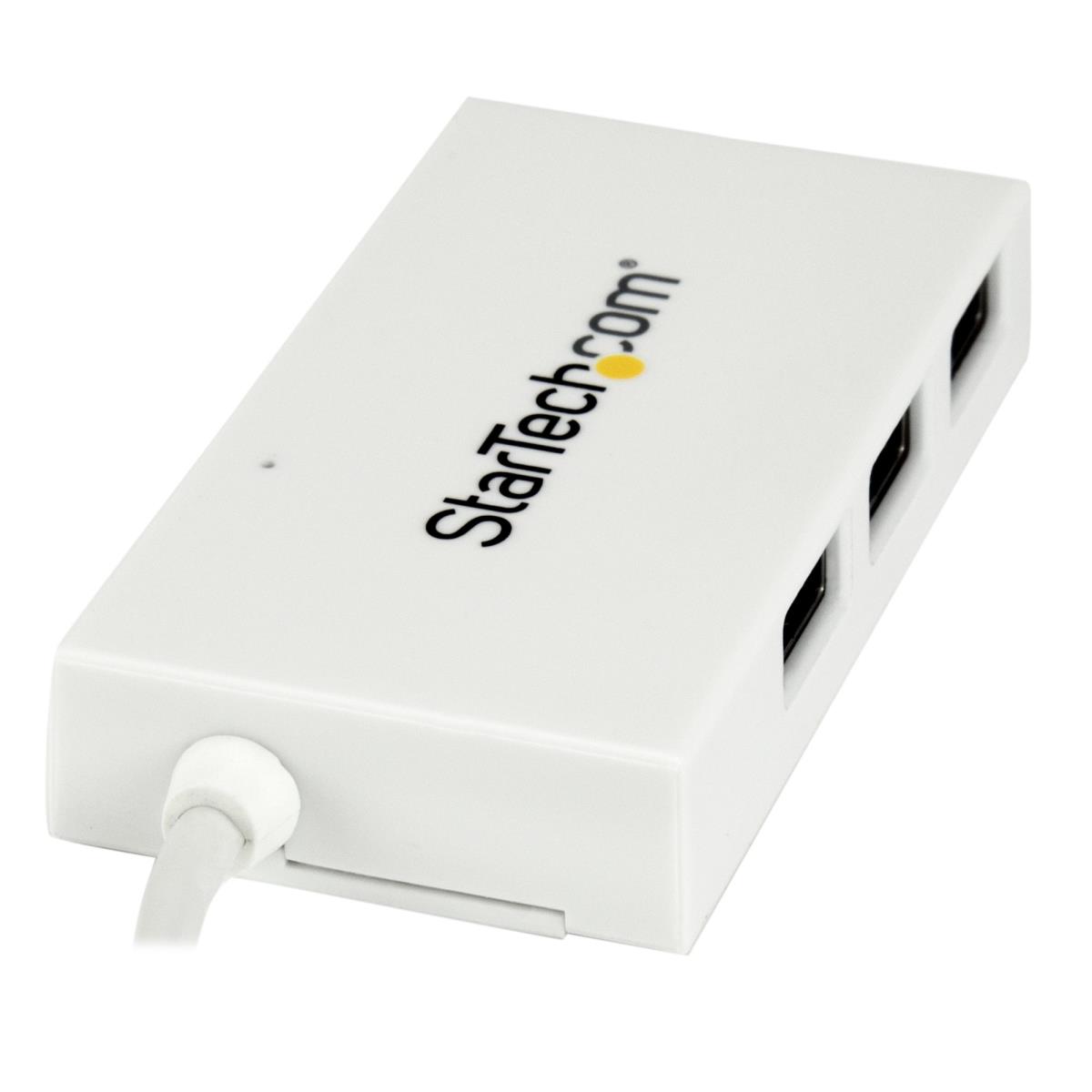 STARTECH.COM Hub 4-port USB 3.0 USB-c Hub - USB-c To 1x USB-c And 3x USB-a - - White