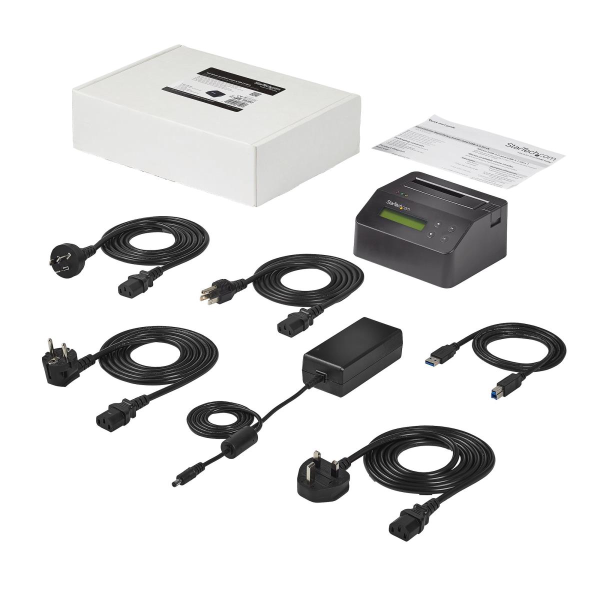 STARTECH.COM Docking Station - Hard Drive Eraser Standalone W/ 4kn Support