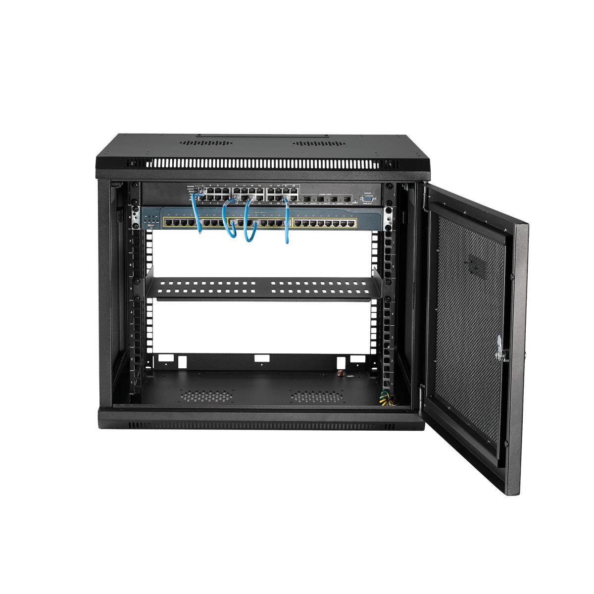 STARTECH.COM Wall Mount Rack - Wall Mount Server And Network Cabinet - 9u