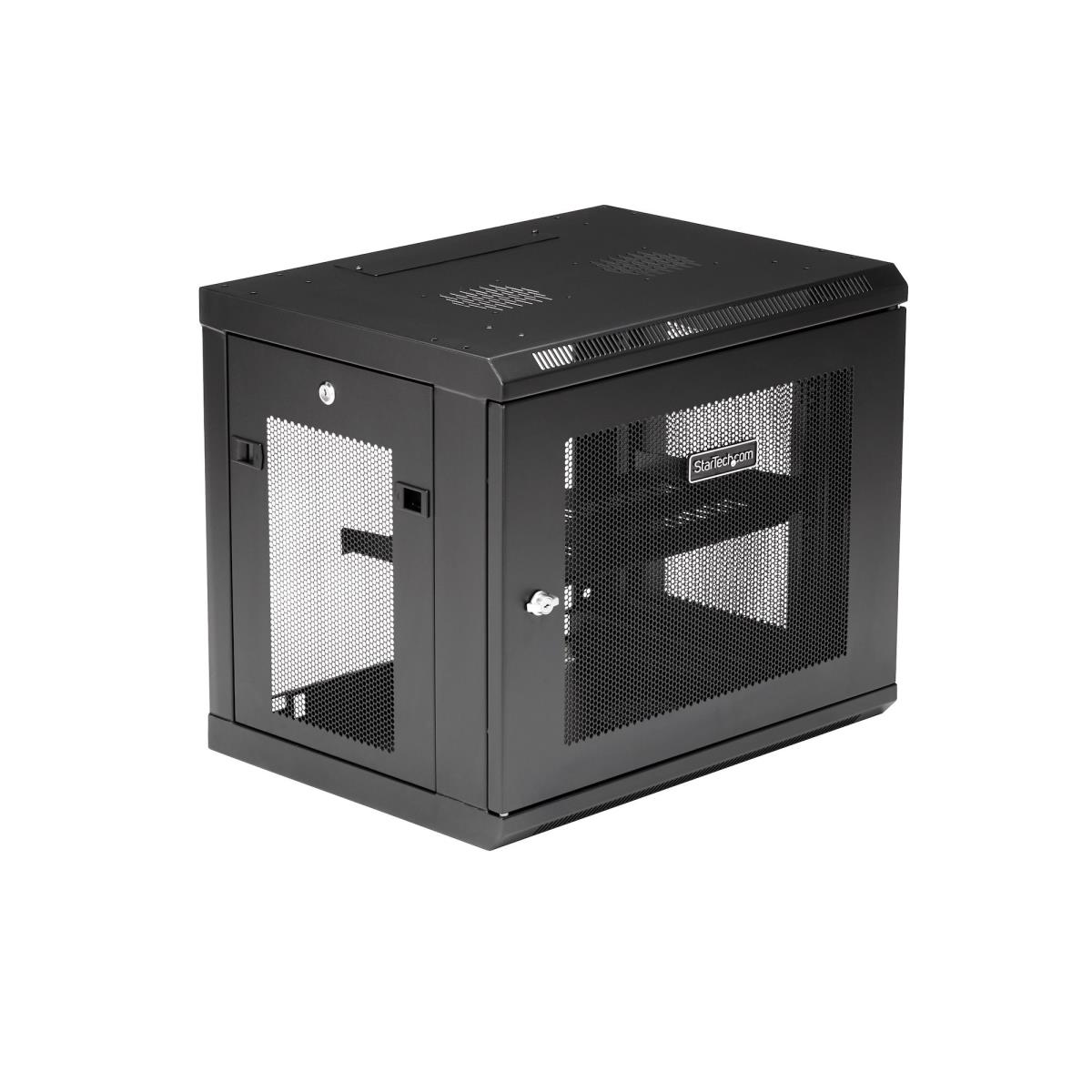 STARTECH.COM 9u Wall Mount Rack - Wall Mount Server And Network Cabinet-17in