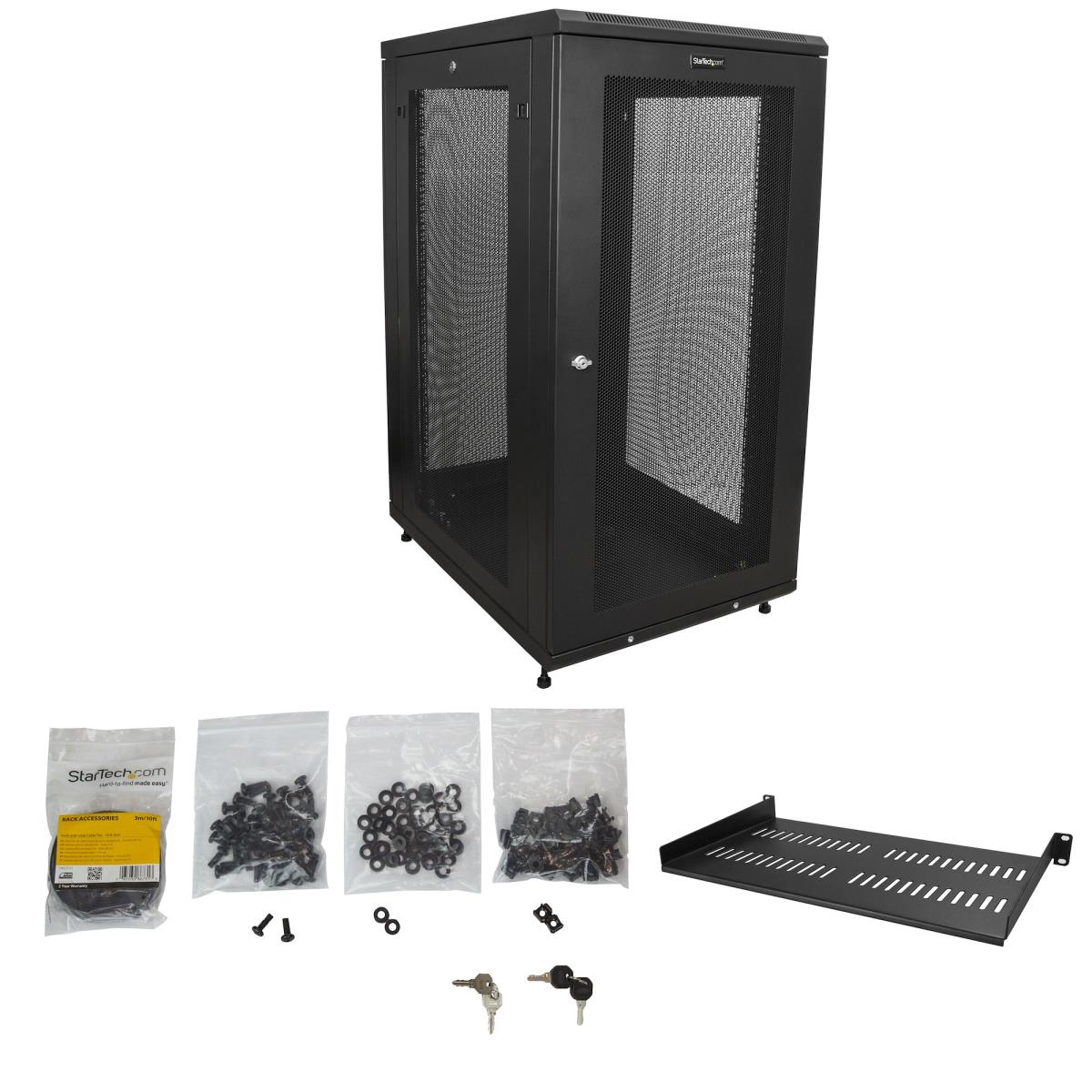STARTECH.COM Server Cabinet Or Network Cabinet 24u - Server Rack Enclosure