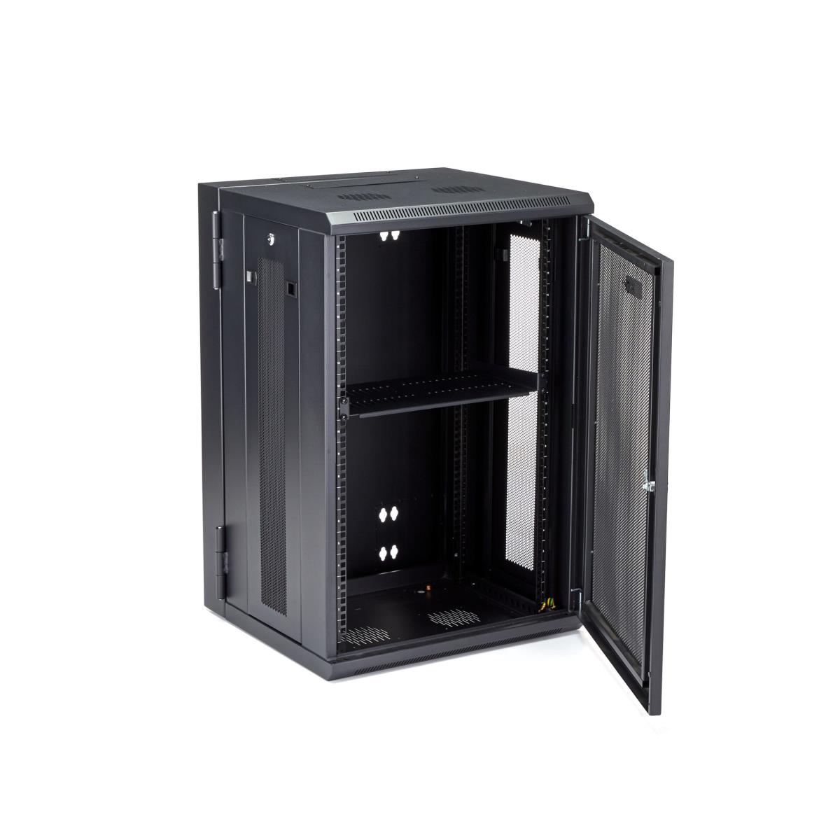 STARTECH.COM Server Rack Enclosure With Hinge 18u - Wall Mount Network Rack