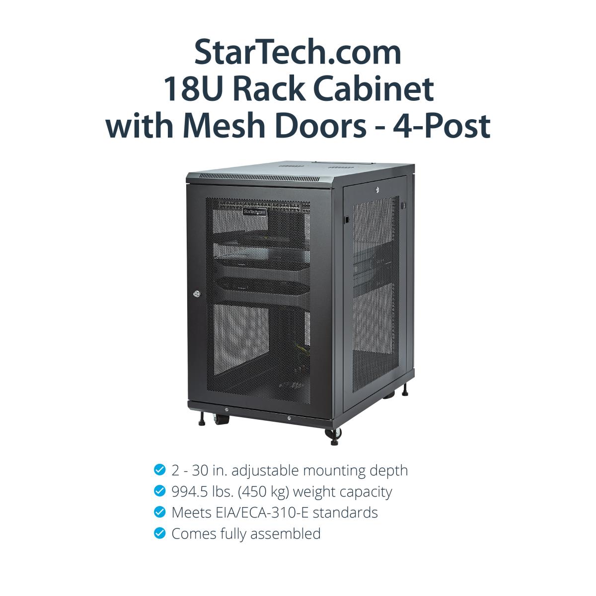 STARTECH.COM Server Rack-wardrobe Server With Depth Of 31in -18u