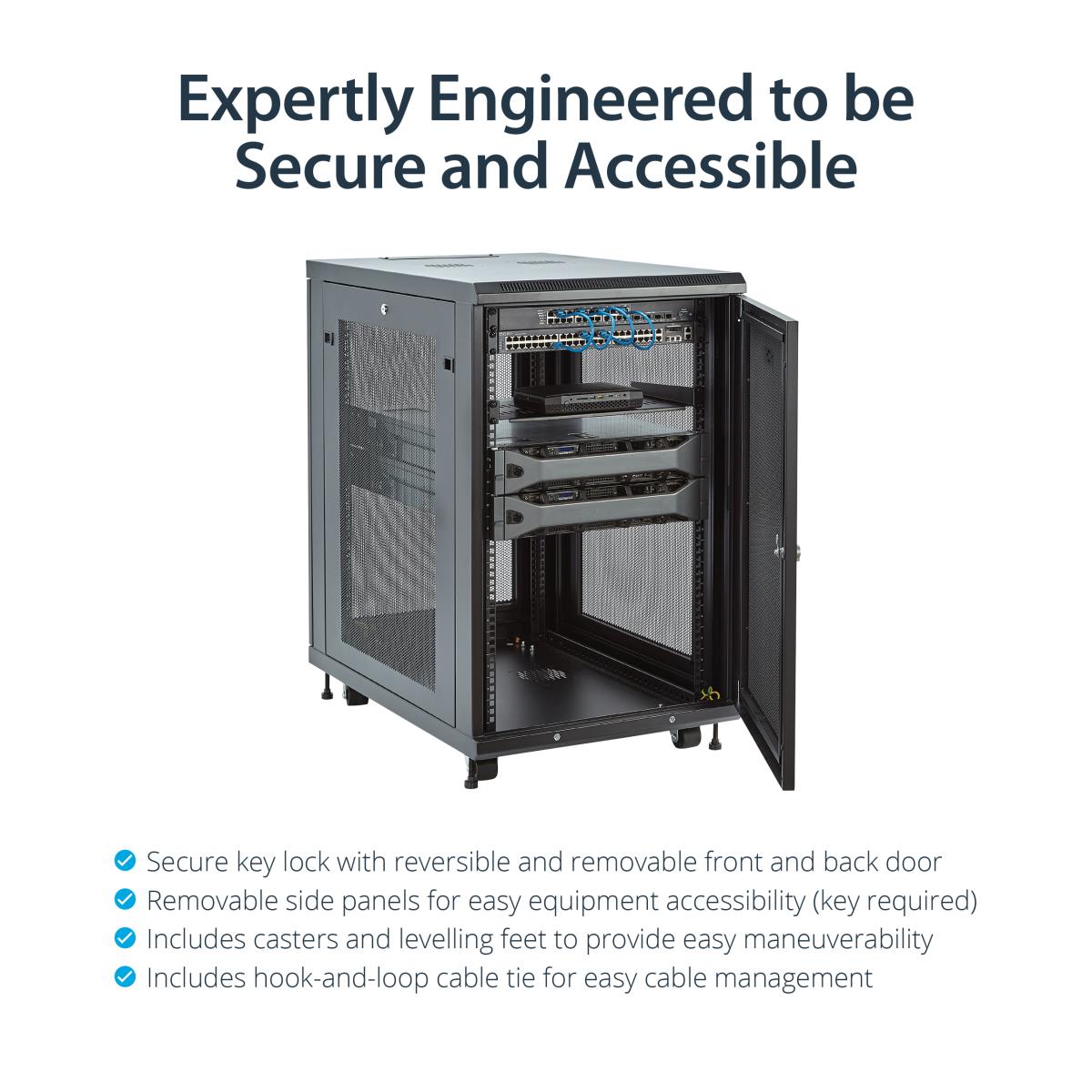 STARTECH.COM Server Rack-wardrobe Server With Depth Of 31in -18u