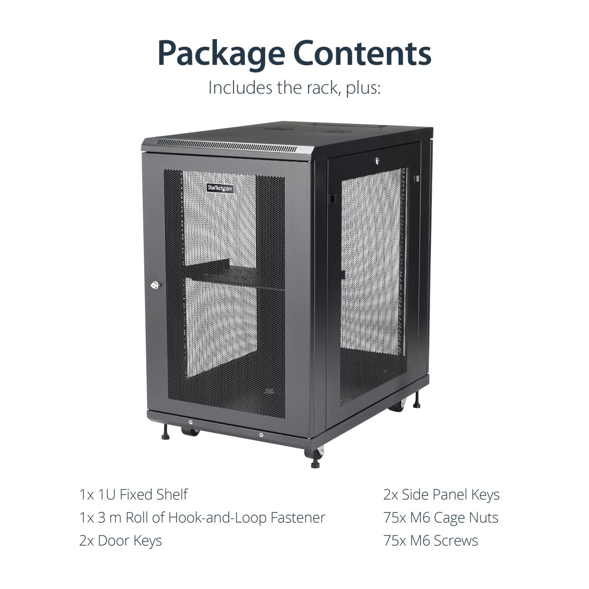 STARTECH.COM Server Rack-wardrobe Server With Depth Of 31in -18u