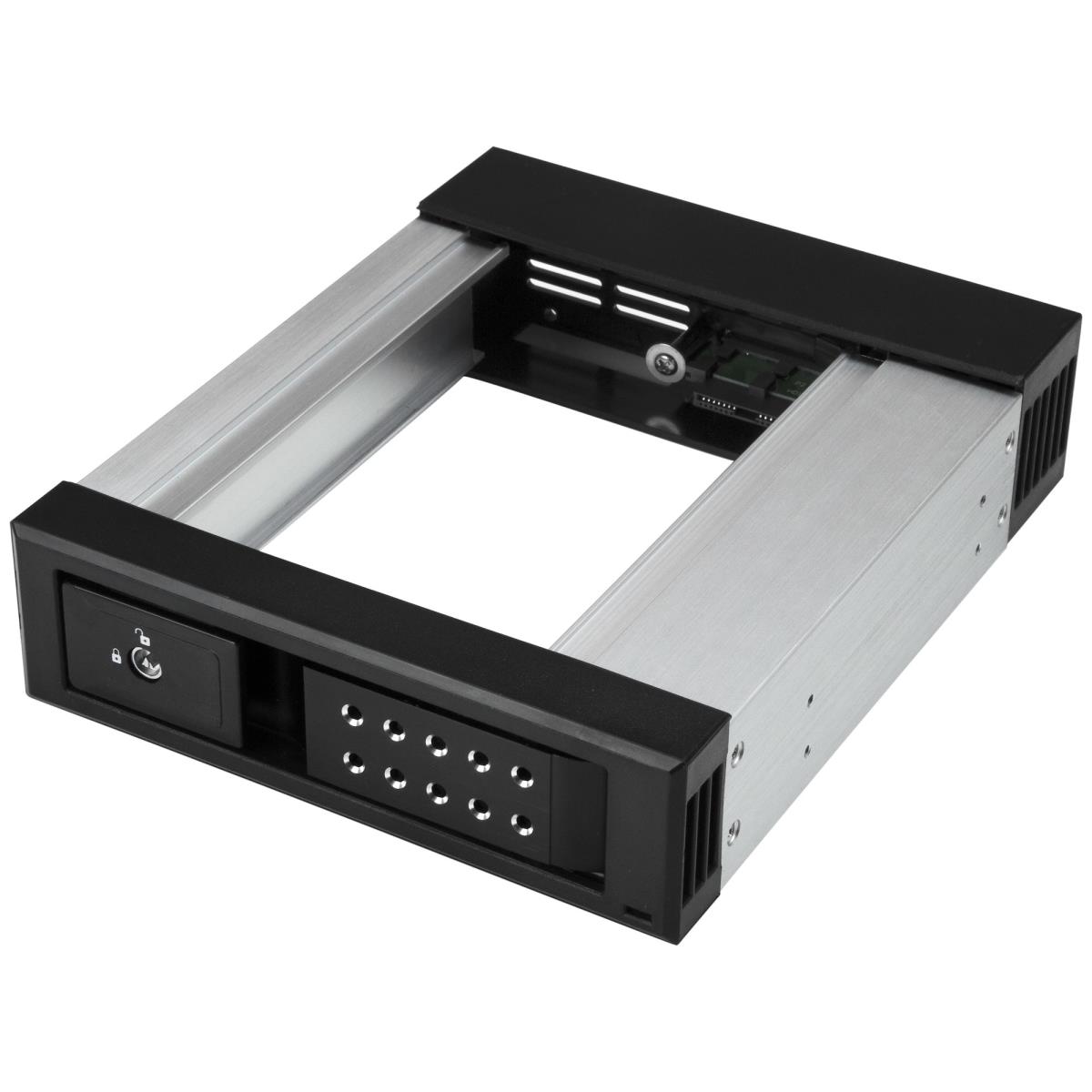 STARTECH.COM Hard Drive Hot Swap Bay 5.25in To 3.5in - For 3.5in Sata/SAS - Trayless