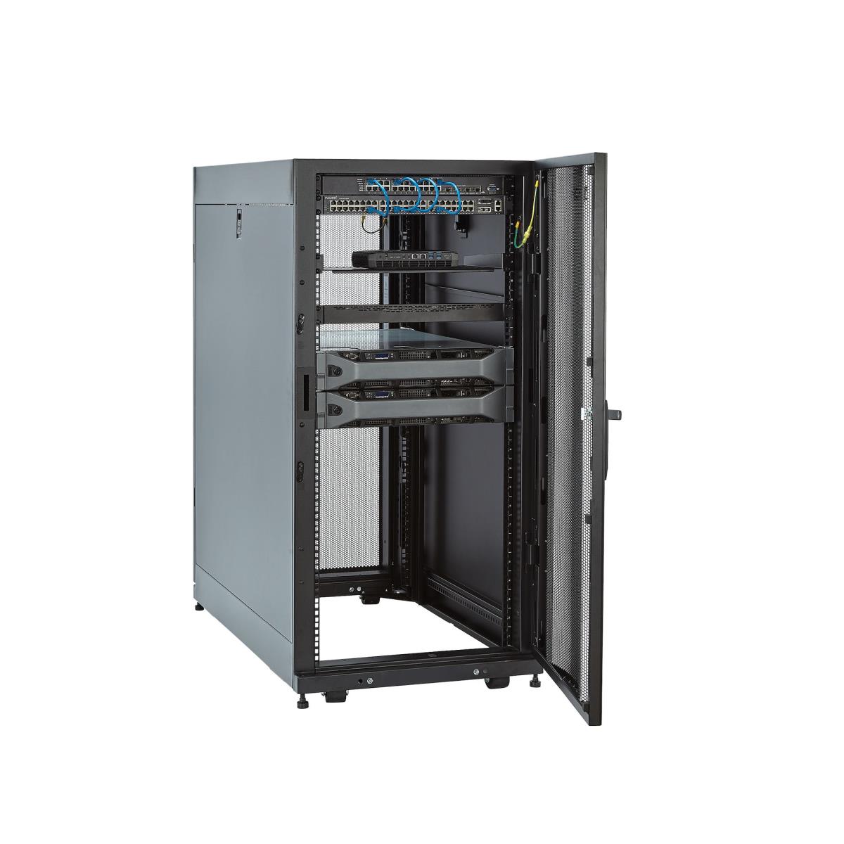 STARTECH.COM Server Cabinet Or Network Cabinet - Server Rack Enclosure 25u