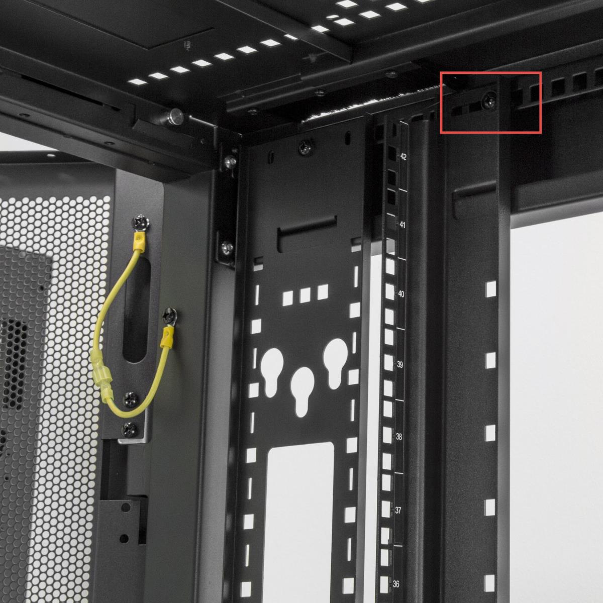 STARTECH.COM Server Cabinet Or Network Cabinet - Server Rack Enclosure 25u