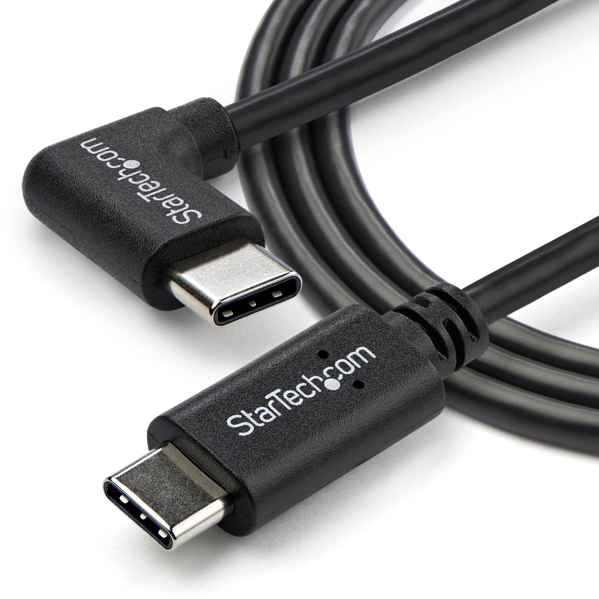 STARTECH.COM USB-c Cable - M/m - Right-angle USB 2.0 1m