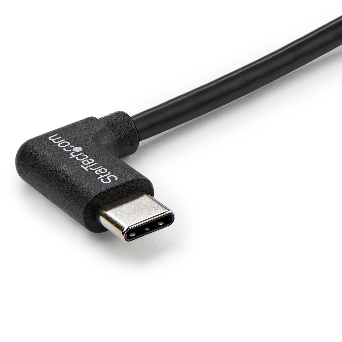 STARTECH.COM USB-c Cable - M/m - Right-angle USB 2.0 1m