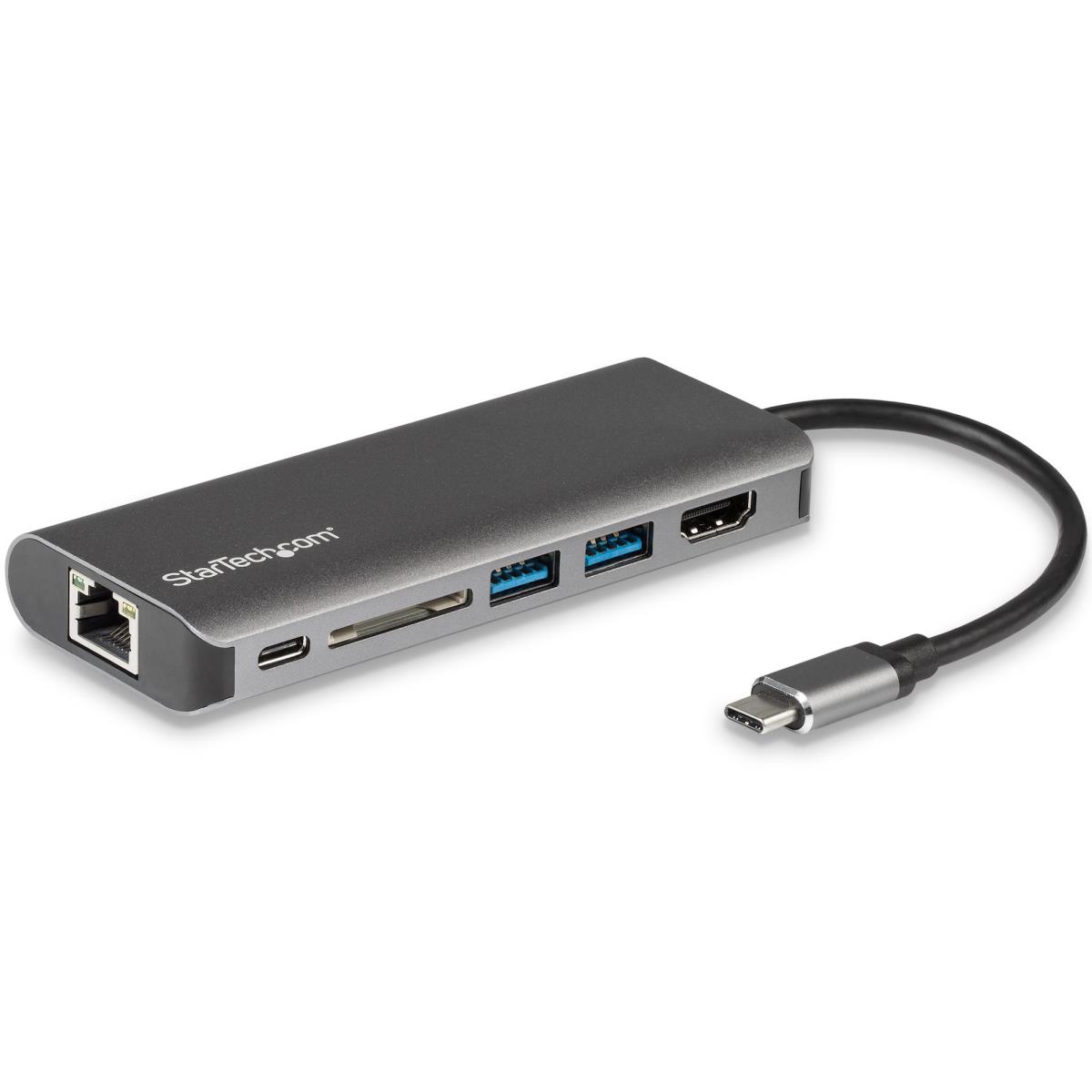 STARTECH.COM USB-c Multiport Adapter With Sd Pd - 4k Hdmi - Gbe - 2x USB-a