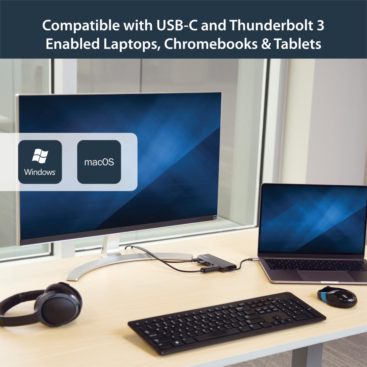STARTECH.COM USB-c Multiport Adapter With Sd Pd - 4k Hdmi - Gbe - 2x USB-a